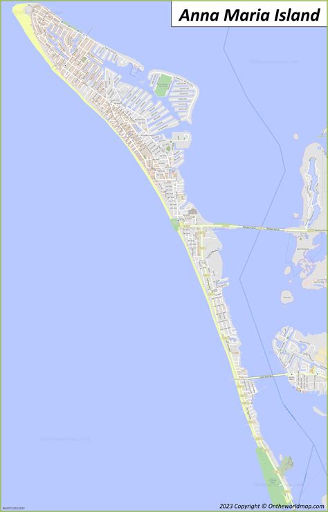 Benefits of using MAP Map of Anna Maria Island